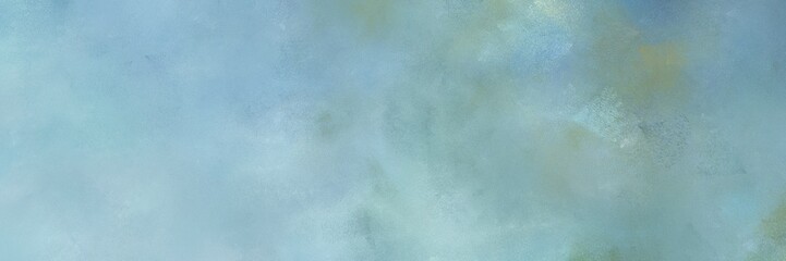 painted grunge horizontal background design with dark gray, gray gray and light blue color