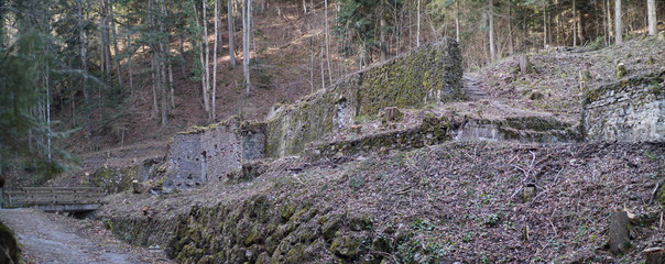 Reste vom Torfwerk Litzldorf