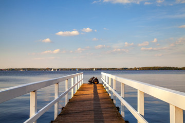 Obraz premium Bad Zwischenahn am Zwischenahner Meer, Niemcy