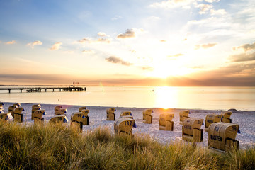Seebrücke, Scharbeutz, Ostsee, Deutschland 