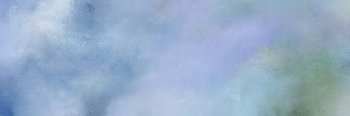 abstract vintage horizontal header background  with pastel blue, gray gray and light slate gray color