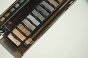 Obraz premium makeup palette with brush