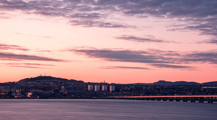 Various view of the Dundee city 