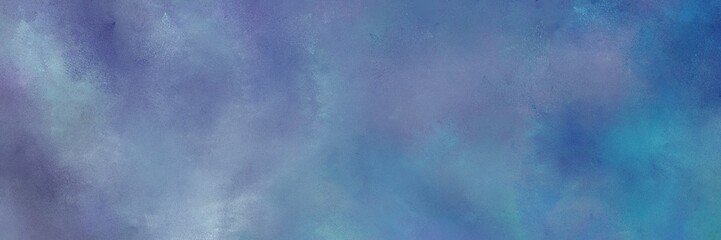 vintage painted art vintage horizontal header with light slate gray, teal blue and light steel blue color