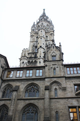 Fototapeta na wymiar View of church in germany winter holy historic