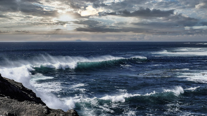 Die wilde Westküste bei La Pared auf Fuerteventura