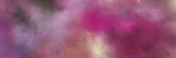 abstract aged horizontal texture background  with antique fuchsia, pastel gray and rosy brown color