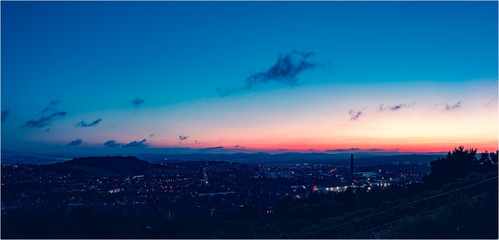 Dundee's light of sunset  