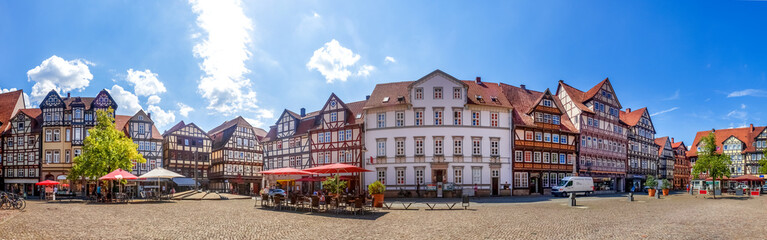 Marktplatz, Hannoversch Münden, Deutschland 