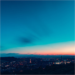 Dundee's light of sunset  