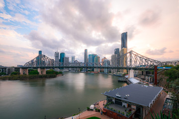 Brisbane city skyline, Queensland, Australia
