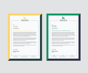 Letterhead Corporate Business Template Design