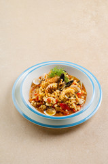 Fregula con frutti di mare
