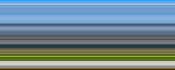 Fototapeta premium Abstract background consisting of horizontal lines of colors - colored stripes - stylized illustration of meadow, green and blue - web banner