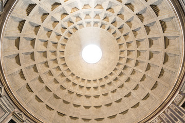 cupula del panteon de Roma
