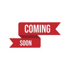Obraz premium stylish coming soon sign