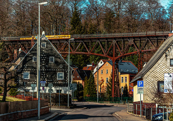 Viadukt in Rabenstein Chemnitz