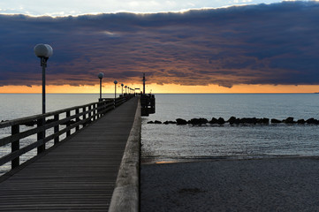 Seebrücke Wustrow 