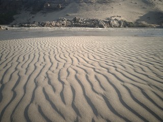 Cunene River rapids on Angola/Namibia Border