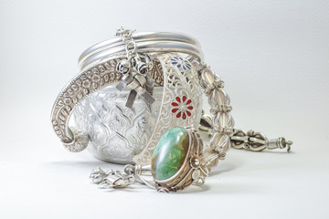 Beautiful accessory for woman happy