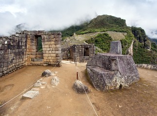 Machu Picchu, Intihuatana stone,