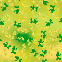 Swamp camouflage of various shades of green and yellow colors