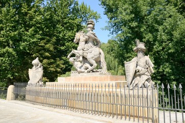 Statue of King John III Sobieski in Warsaw, Poland