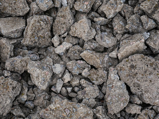 Stone Crushed Fragments Texture