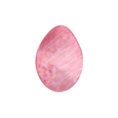 Pastel pink striped testicle for Happy Easter. Cute texture digital art. Print for banners, cards, invitations, posters, advertising, web, wrapping paper and boxes.