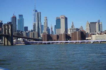 Fototapeta na wymiar Skyline von Manhattan