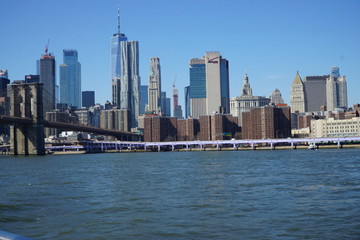 Fototapeta premium Panoramę Manhattanu