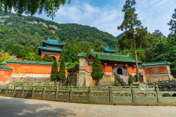 Ancient Purple Cloud Palace or Zixiao Palace is one of the best preserved palaces on Wudang...