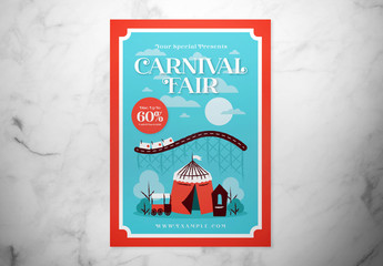 Carnival Event Flyer Layout