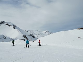 Fototapeta na wymiar Bad Gastein Schlossalm Austria Alps Ski