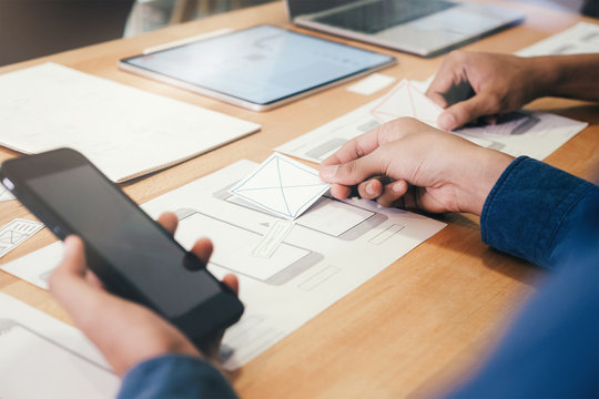 UX UI and Programming development technology.