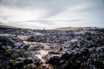 Leirhnjukur Krafla geothermal area, Iceland © hardyuno