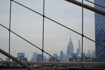 Brooklyn Bridge Skyline NYC