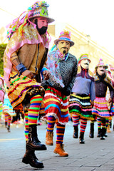 group of mexican dancers perform the dance of knives