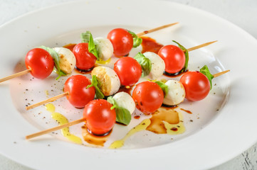 Caprese Salad skewers