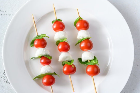 Caprese Salad Skewers