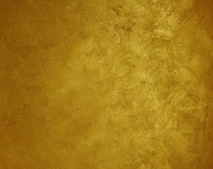 Obraz na płótnie Canvas Rough gold texture, the golden wall background