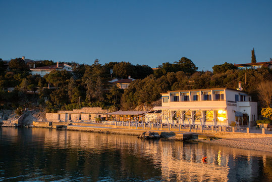 Panorama shot of the Duino Harbour - Trieste - Friuli Venezia Giulia - Italy Ver. 5