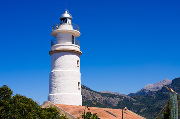 Lighthouse of Puerto de Soller, Mallorca, Spain
