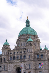 Captain Vancouver Atop the BC Legislature