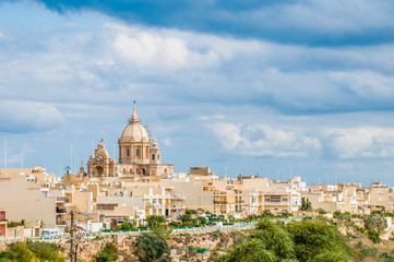 Fototapeta na wymiar Saint Peter and Sant Paul in Nadur, Malta