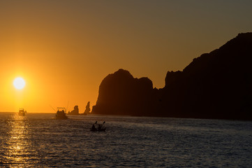 fishing sunrise © Lourdes
