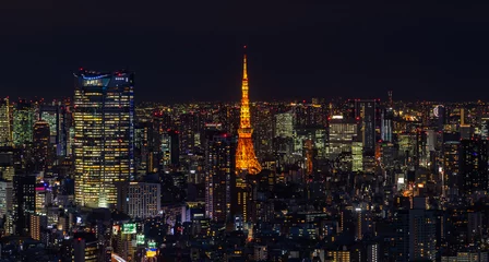 Fotobehang Tokyo Tower III © Bruno Coelho