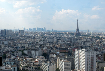 Naklejka premium Vue de Paris
