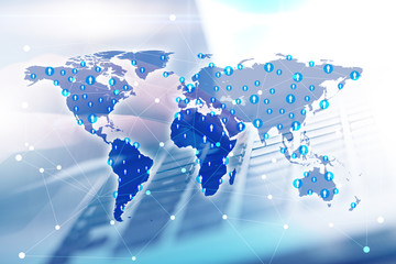 Online recruitment and job search concept