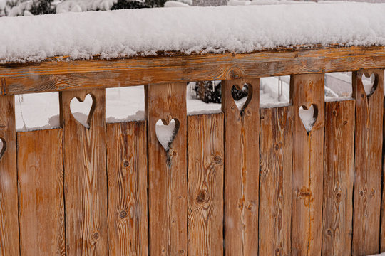 wooden fence